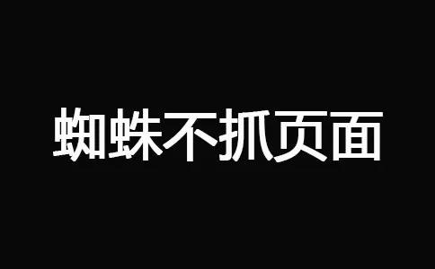 十堰網(wǎng)站優(yōu)惠-蜘蛛不抓頁面
